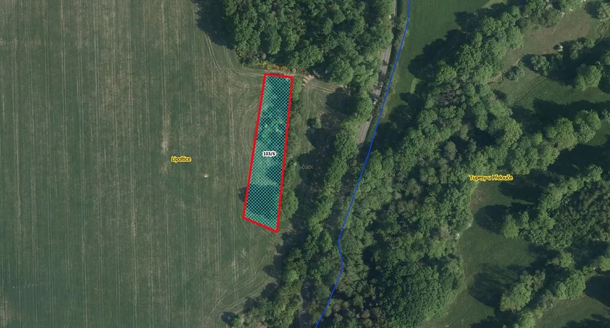 Prodej pole 2445 m²